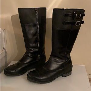 Ugg Tall Leather Winter Zipper Boots
